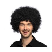 Peruca afro neagră