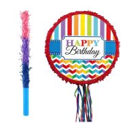 Pinata Birthday Brights cu băț