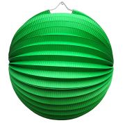 Lampion rotund verde 25 cm
