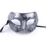 Masca Antique argintie - masca cu aspect antic