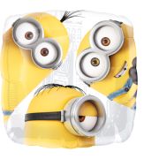 Balon folie patrat Minions 45 cm