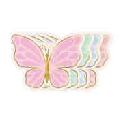 Servetele pastel fluture