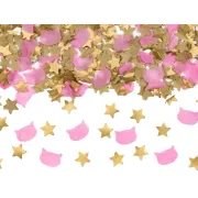 Tun confetti stelute si pisicute 20 cm