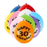 Baloane Happy Birthday 30