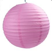 Lampion roz 35 cm