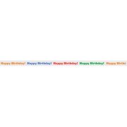 Rafie imprimeu Happy Birthday - 68 m