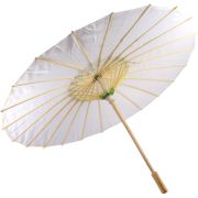 Umbrela chinezeasca alba