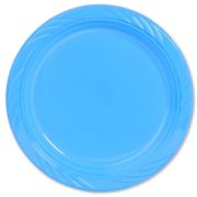 10 farfurii bleu 23 cm