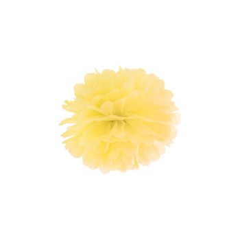 Pompon galben 25 cm
