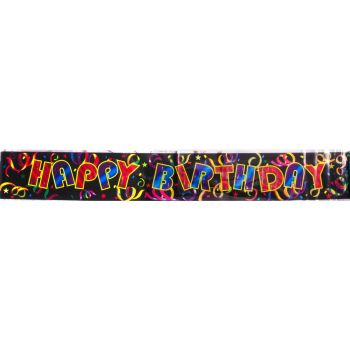 Party banner Happy Birthday Confetti