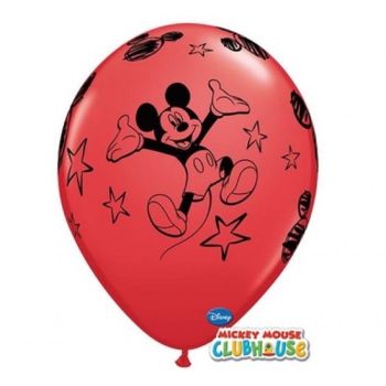 6 baloane latex Mickey Mouse 30 cm