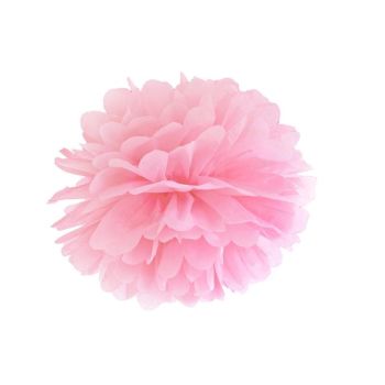 Pompon roz deschis 25 cm