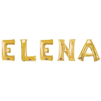 Baloane folie aurii nume ELENA