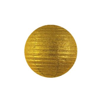 Lampion decorativ auriu 25 cm