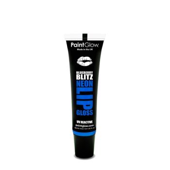 Lip gloss UV (neon) albastru PaintGlow - 15 ml