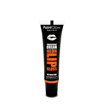 Lip gloss UV (neon) portocaliu PaintGlow - 15 ml