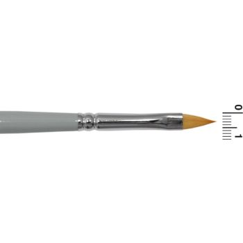 Pensula cu varf ascutit din par artificial cu fir lung - Grimas SL6