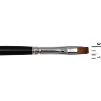 Pensula plata din par natural Red Sable - Grimas M6