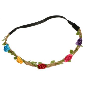 Coronita cu floricele multicolore