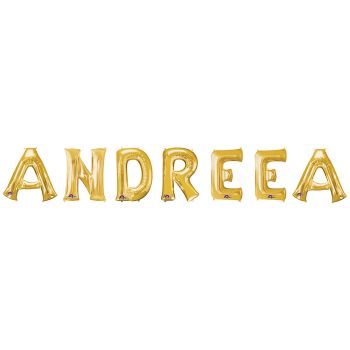 Baloane aurii nume ANDREEA
