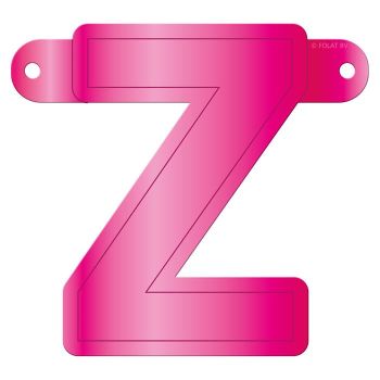 Litera Z magenta pentru banner