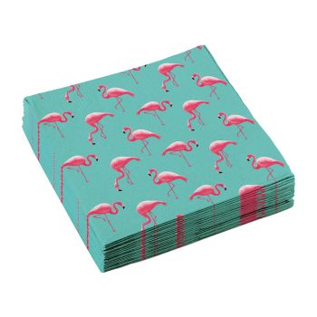 20 servetele flamingo