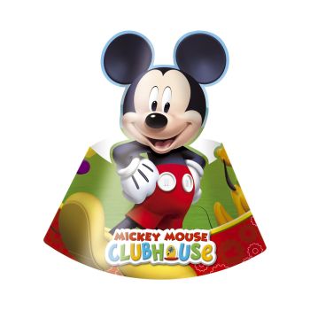 6 Coifuri Mickey Mouse Playful Party - 16 cm
