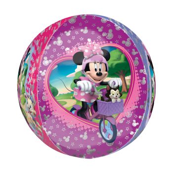 Balon folie metalizata rotund Minnie Mouse 40 cm