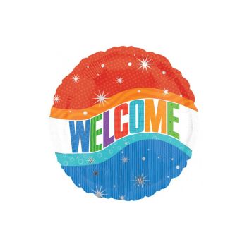 Balon folie Welcome - 43 cm