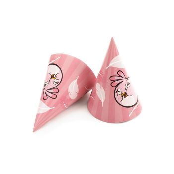 Coifuri party Angry Birds Pink