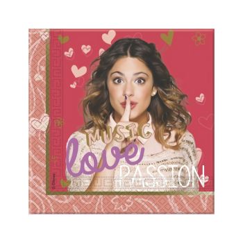 Servetele din hartie cu tematica Violetta Music