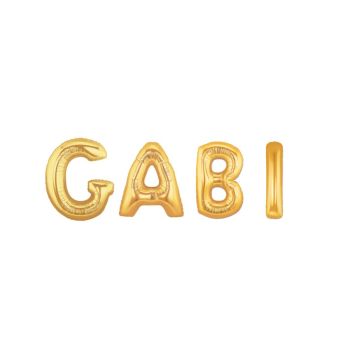 Baloane aurii numele GABI