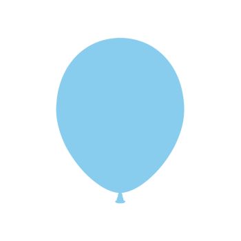 Baloane latex bleu deschis 25 cm - 100 buc