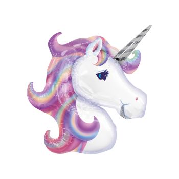 Balon supershape Unicorn 84 x 74 cm