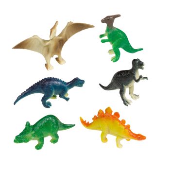8 mini figurine Dinozauri