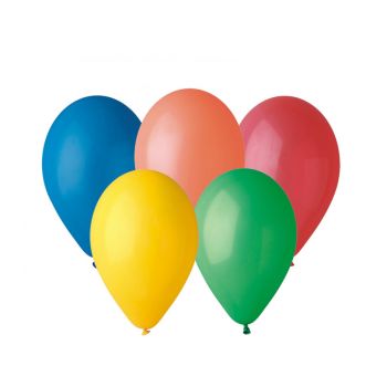Baloane asortate Gemar 25 cm - 20 buc