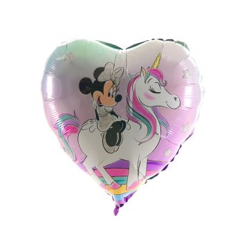 Balon folie Minnie Mouse cu Unicorn