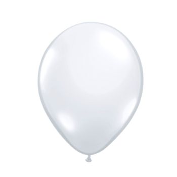 100 baloane transparente- 25 cm