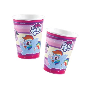 8 pahare My Little Pony - 250 ml
