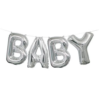 Baloane argintii BABY