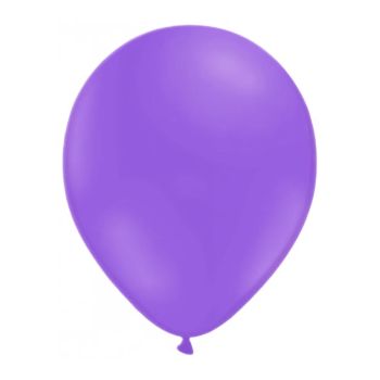 Baloane latex mov 25 cm - 100 buc.