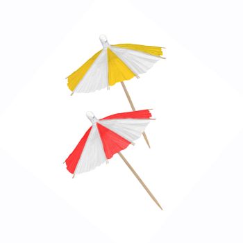 10 umbrelute decorative - 10 cm