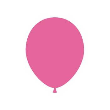 100 baloane Gemar fuchsia - 12 cm