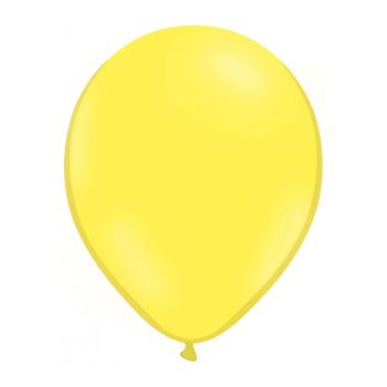100 baloane Gemar galbene - 12 cm
