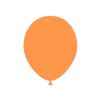 100 baloane Gemar portocalii - 12 cm