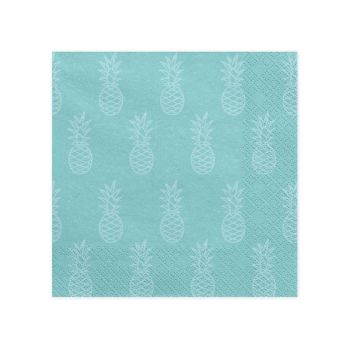 20 servetele ananas - 33 x 33 cm