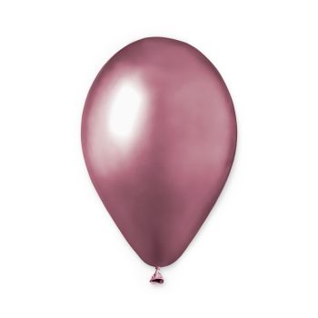 50 baloane chrome roz Gemar- 33 cm