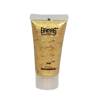 Gel Grimas cu sclipici auriu- 8 ml