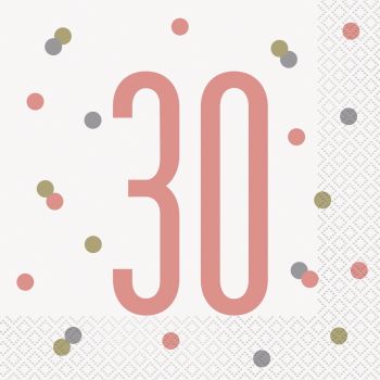 16 șervețele 30 ani