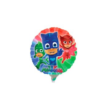 Mini balon folie Eroii in Pijama - 23 cm